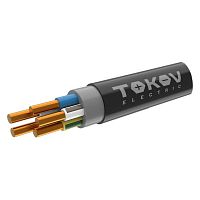 Изображение Кабель TOKOV ELECTRIC ППГнг(А)-HF 5х1.5 ОК (N PE) 0.66кВ (м) ТХМ00409122 