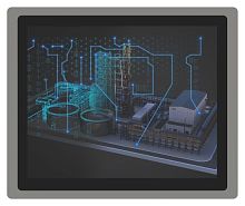 Изображение Компьютер панельный промышленный J1900 4Гб RAM 128Гб ROM SSD 17дюйм win ONI ICW-F-19-1-2S-170CS-00002 