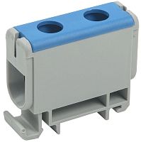 Изображение Клемма вводная силовая КВС 6-50кв.мм син. IEK YZN12-050-K07 