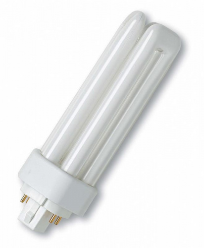 Изображение Лампа энергосберегающая КЛЛ 26Вт Dulux T/Е 26/840 4p GX24q-3  4050300342283 