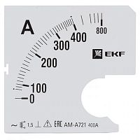Изображение Шкала сменная для A721 400/5А-1,5 EKF  s-a721-400 