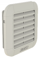 Изображение Решетка с фильтром SLF-150  Silart    Габариты 152х152х29 