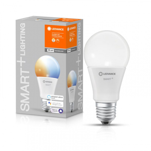 Изображение Лампа светодиодная SMART+ WiFi Classic Tunable White 75 9.5Вт/2700-6500К E27 LEDVANCE 4058075485433 