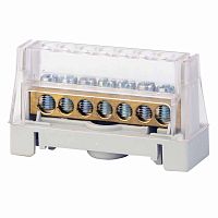 Изображение Клемма винт. п/п 7х5.3ммх1 сер. на DIN-рейку DKC 507F 