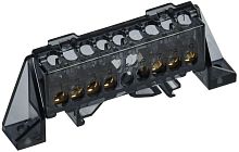 Изображение Шина нулевая N в комб. изол. "Стойка" 6х9-3+4-Ч TEKFOR IEK TF-NN10-34-DP-K02 