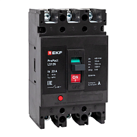 Изображение Автоматический выключатель LS125 18кА 3P 20А ProPact EKF mccb-125-18-3-20-ls 
