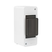 Изображение Щиток настенный 2мод. IP41 с тонированной дверцей бел. DKC F02W0WD 