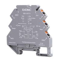 Изображение Преобразователь сигнала DSI 6.2мм 1 вход 4-20мА 1 выход 4-20мА DKC DSI-S-A1111 