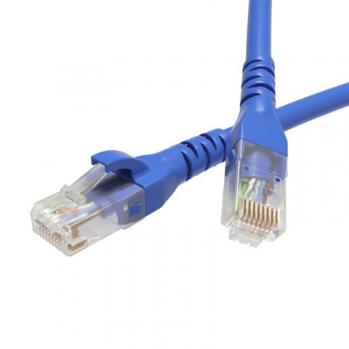 Изображение Патч-корд неэкранированный кат.6 U/UTP 4х2 LSZH 2м син. DKC RN6UU4520BL 