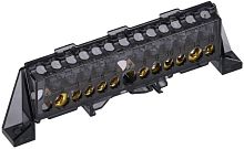 Изображение Шина нулевая N в комб. изол. "Стойка" 8х12-5+6-Ч TEKFOR IEK TF-NN20-56-DP-K02 