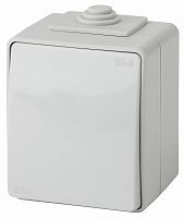Изображение ЭРА 11-1601-03 Выключатель IP65, серый (10/100/1600) Б0035972 