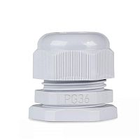 Изображение Ввод кабельный (сальник) PG-36 IP68 сер. TOKOV ELECTRIC TKE-PG-36-G 