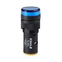 Изображение Лампа AD16DS(LED) матрица D16мм син. 230В AC КЭАЗ 357824 