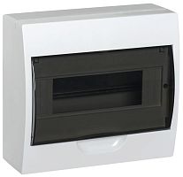 Изображение Корпус навесной ЩРН-Пк-10 Krepta 3 IP41 пластик. бел. IEK MKP12-N-04-10-41 