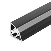 Изображение Профиль SL-KANT-H11-2000 ANOD BLACK алюминий L2000 Arlight 044086 