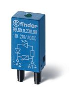 Изображение Модуль защиты Шунтирующее сопротивление 110...240В AC FINDER 9980823007 