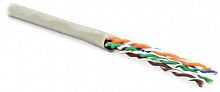 Изображение Кабель витая пара UUTP4-C6-P24-NCR-IN-LSZH-GY-100 U/UTP кат.6 4 пары (24 AWG) мж (patch) без разделит. LSZH нг(С)-HF сер. (уп.100м) Hyperline 243616 