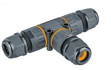 Изображение Коннектор кабельный PCC-T3-F 3х2.5 24А IP68 JazzWay 5053502 