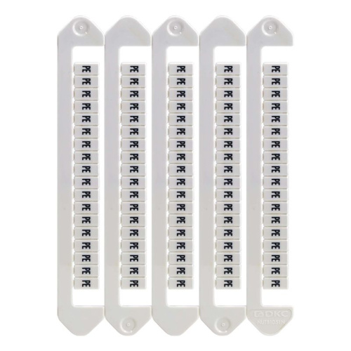 Изображение Маркировка для клемм Ш=5мм символы "14" горизонт. ориентация DKC NUTB-5-14H 