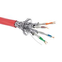 Изображение Кабель CAT 6A S/FTP нг(А)-FRHF бухта 500м красн. DKC RN6ASFA04RD 