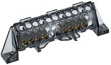 Изображение Шина нулевая N в комб. изол. "Стойка" 6х9-4+4-Ч TEKFOR IEK TF-NN10-44-DP-K02 