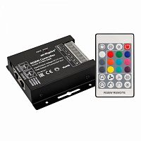 Изображение Контроллер VT-S07-4x6A (12-24V, ПДУ 24 кн, RF) (Arlight, IP20 Металл, 3 года) 21317 