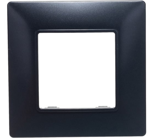 Изображение Рамка 1-м 14-5001-05 Elegance антрацит ЭРА Б0034385 
