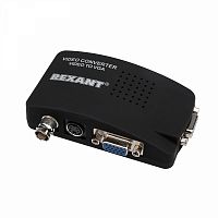 Изображение Конвертер BNC+S-video на VGA REXANT 17-6910 