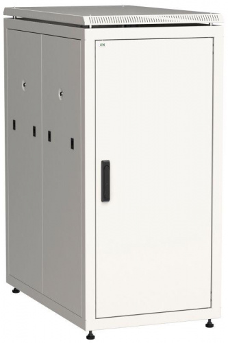 Изображение Шкаф сетевой 19дюйм  LINEA N 24U 600х1000мм металлическая передняя дверь сер. ITK LN35-24U61-M 