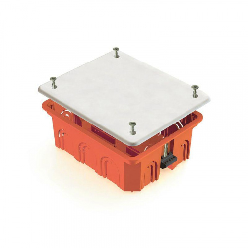 Изображение Коробка распаячная для скрытого монтажа в полых стенах 120х92х45мм (с пластиковыми зажимами) CHINT 8820009 