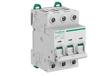 Изображение Выключатель автоматический 3п C 1А 6кА Systeme9 400В SE S9F22301 