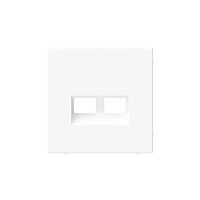 Изображение Накладка двойная ArtGallery для информационных функций типа Keystone лотос SE GAL001390 