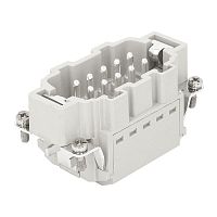 Изображение Вилка OptiLink HDC-HE-10-16-MQ-(0.14-2.5) 500В КЭАЗ 352256 