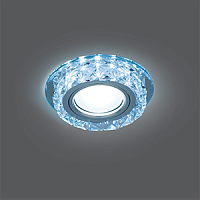 Изображение Светильник Backlight BL040 Кругл. Кристалл/Хром, Gu5.3, LED 4100K 1/40 BL040 