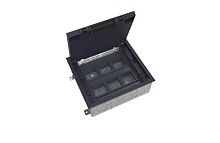 Изображение Люк MultiDesk MDK10 на 12мод. IP40 с монтажной коробкой для бетонных полов SE MDK10212 