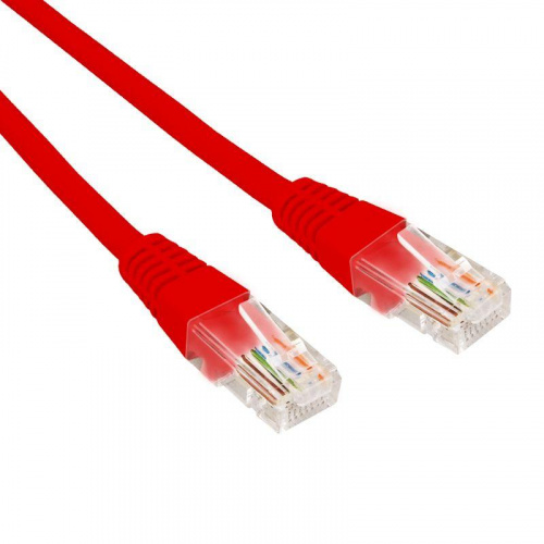 Изображение Патч-корд U/UTP CAT 6 RJ45-RJ45 26AWG LSZH красн. 0.3м Rexant 02-0293-03 