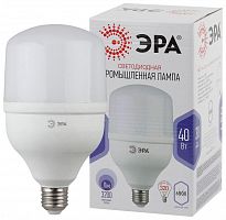 Изображение Лампа светодиодная LED POWER T120-40W-6500-E27 T100 40Вт колокол E27 холод. бел. ЭРА Б0047644 