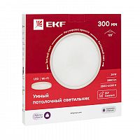 Изображение Светильник потолочный Умный 300мм Connect EKF sclwf-300-cct 