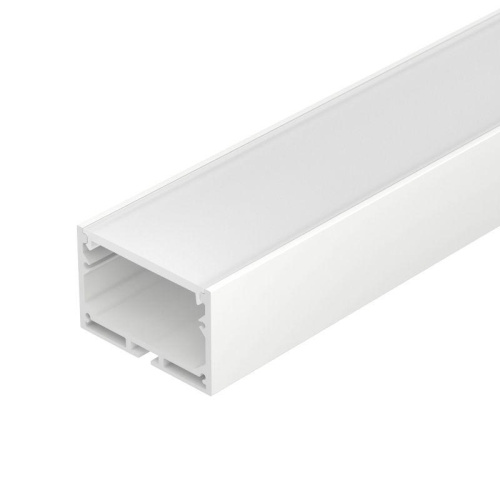 Изображение Профиль с экраном SL-LINE-4932-2500 WHITE+OPAL 2.5м алюминий Arlight 036304 