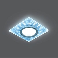 Изображение Светильник Backlight BL065 Квадрат. Белый/Серебро/Хром, Gu5.3, LED 4100K 1/40 BL065 
