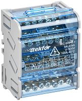 Изображение Шины на DIN-рейку (кросс-модуль) ШНК 4х7 3L+PEN TEKFOR IEK TF-DN10-4-07-100 