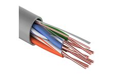 Изображение Кабель витая пара U/UTP кат.5E 4х2х24AWG медь сер. (м)  305 метров 