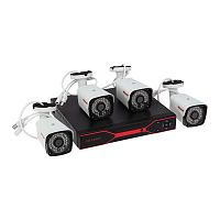 Изображение Комплект видеонаблюдения 4 наружные камеры AHD/2.0 Full HD Rexant 45-0520 