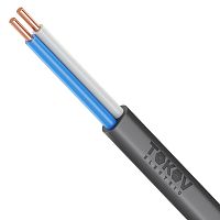Изображение Кабель TOKOV ELECTRIC ВВГ-Пнг(А)-LSLTx 2х2.5 ОК (N) 0.66кВ (м) УТ000030886 