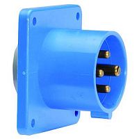 Изображение Вилка встраиваемая 32А 3п 2P+E 6ч 230В IP44 Bals 2827 