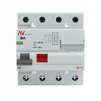 Изображение Выключатель дифференциального тока (УЗО) 4п 80А 100мА тип AC DV AVERES EKF rccb-4-80-100-ac-av 
