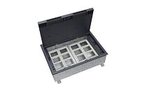 Изображение Люк MultiDesk MDK10 на 24мод. IP40 с монтажной коробкой для бетонных полов SE MDK10224 