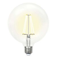 Изображение Лампа светодиодная LED-G125-10Вт/WW/E27/CL Uniel 10534 