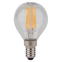 Изображение Лампа светодиодная филаментная LED STAR CLASSIC P 40 4W/827 4Вт шар 2700К тепл. бел. E14 470лм 220-240В прозр. стекло OSRAM 4058075068377 