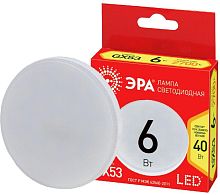 Изображение Лампа светодиодная RED LINE LED GX-6W-827-GX53 R 8Вт таблетка тепл. бел. Эра Б0054242 